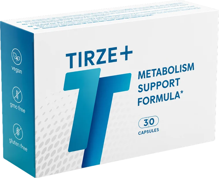 Una confezione di Tirze+ Diet Capsules